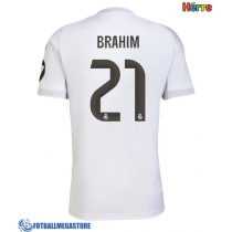 Fotballdrakt Herre Real Madrid Brahim Diaz #21 Hjemmedrakt 2025-26 Kortermet